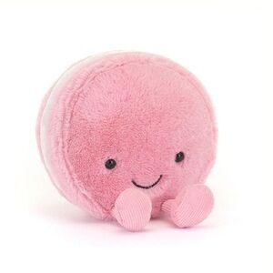 BNWT Jellycat pink macaron